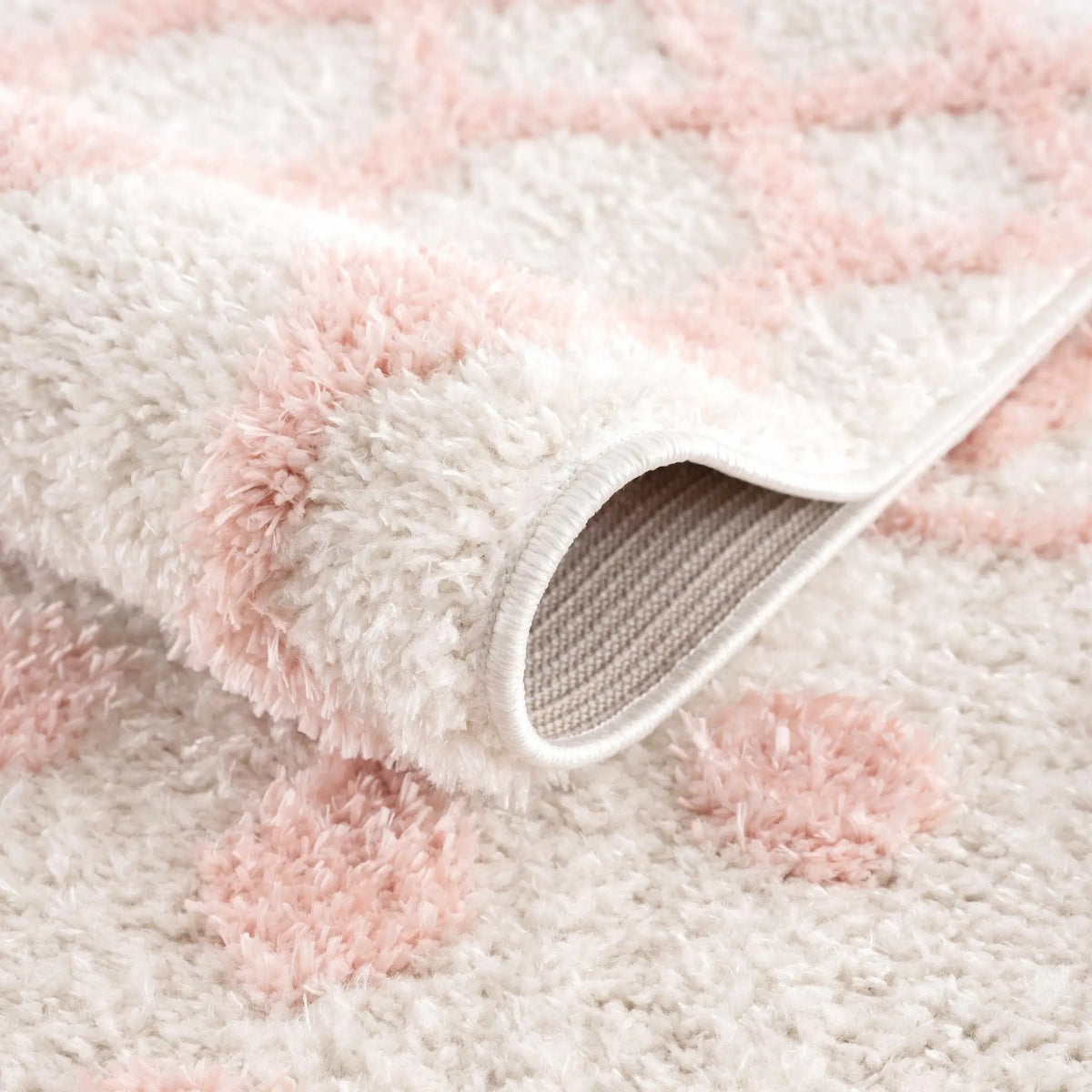 Darva Pink Plush Area Carpet, photo 13 of 23