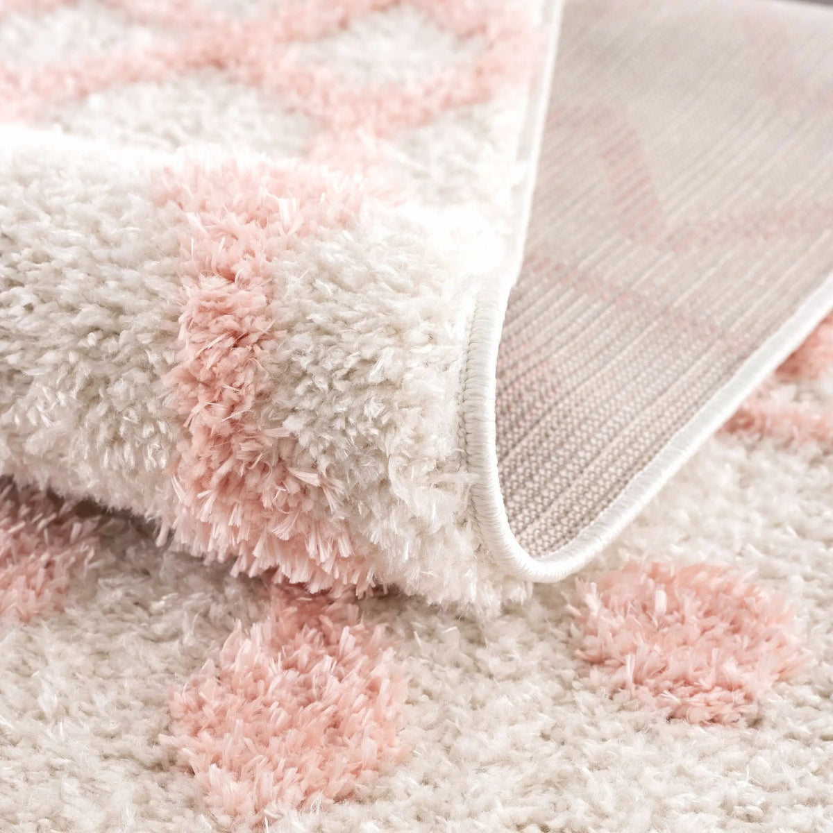 Darva Pink Plush Area Carpet, photo 21 of 23