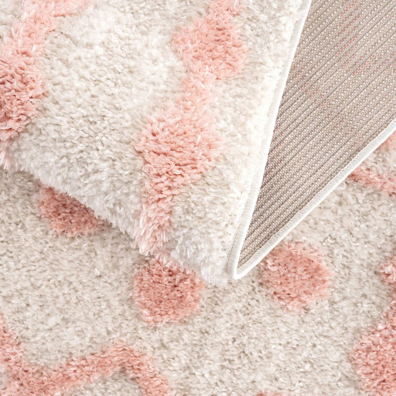 Darva Pink Plush Area Carpet by Boutique Rugs