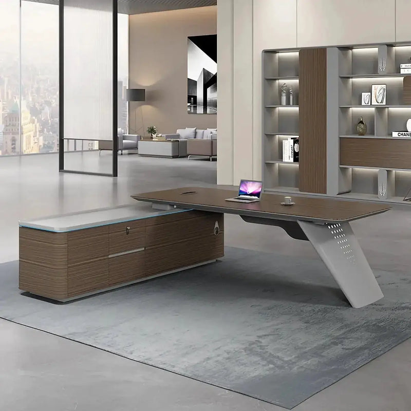 Aldiss · Modern Executive L-Shaped Desk by Arc Grove