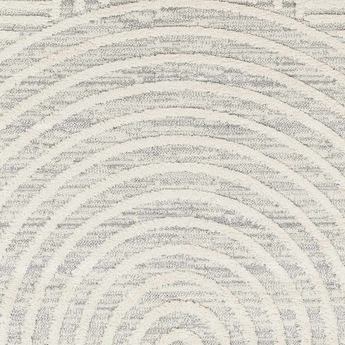 Dauin 3D Rainbow Area Rug with Tassels, sample swatch