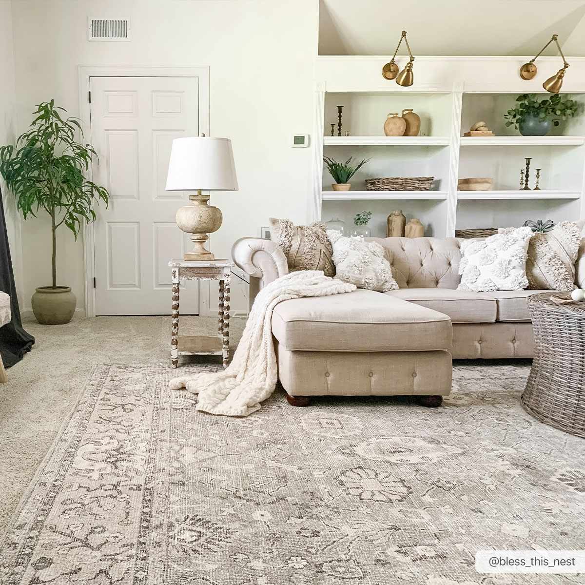 Davina Machine Woven Becki Owens x LIVABLISS BOCC-2300 Area Rug by Boutique Rugs