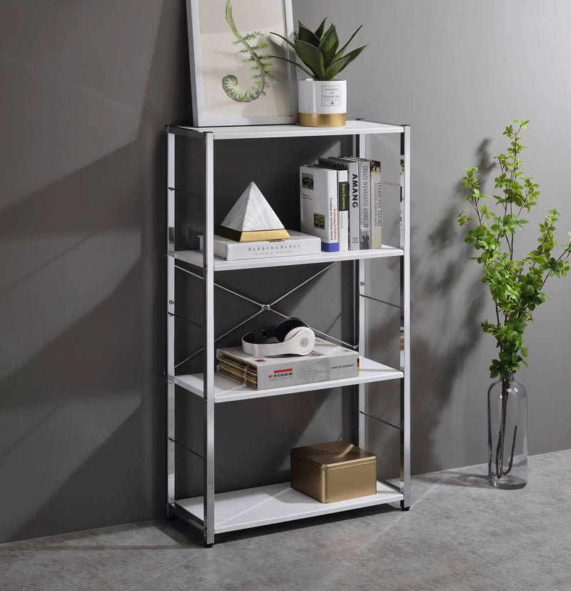Tennos - Bookshelf - White by Unique Piece Furniture