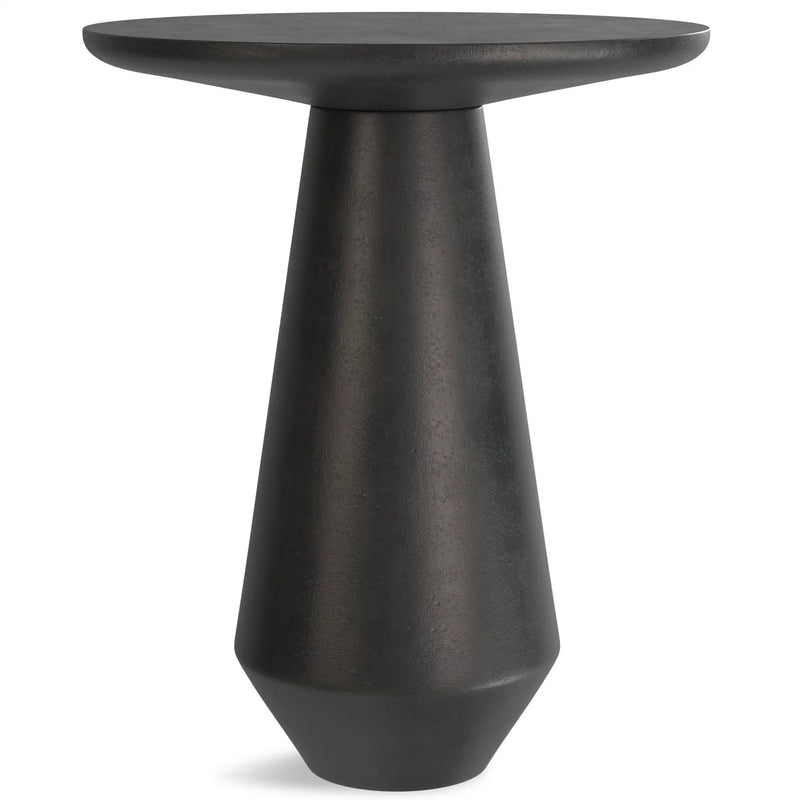 Gloria - Cast Aluminum Side Table - Black by Unique Piece Furniture