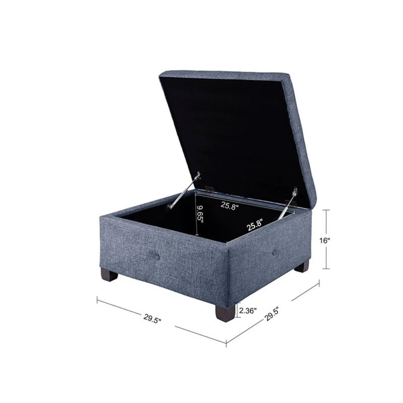 Aspen - Ottoman Soft Close Storage by Unique Piece Furniture