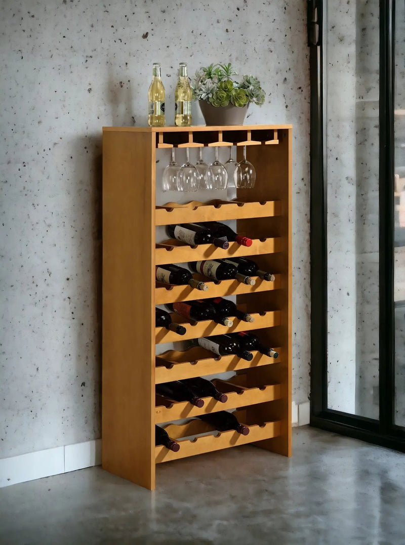 Hanzi Built-in Wine and Stemware Rack by HouseOfZazla