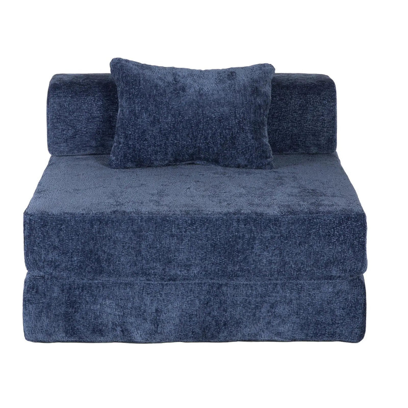 Convertible Floor Sofa Bed With Fixed Shape Frame For Living Room by Unique Piece Furniture