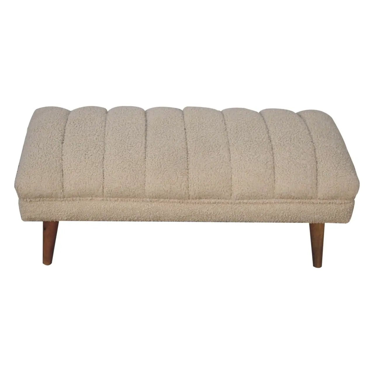 Puffer Bench - Beige by Unique Piece Furniture