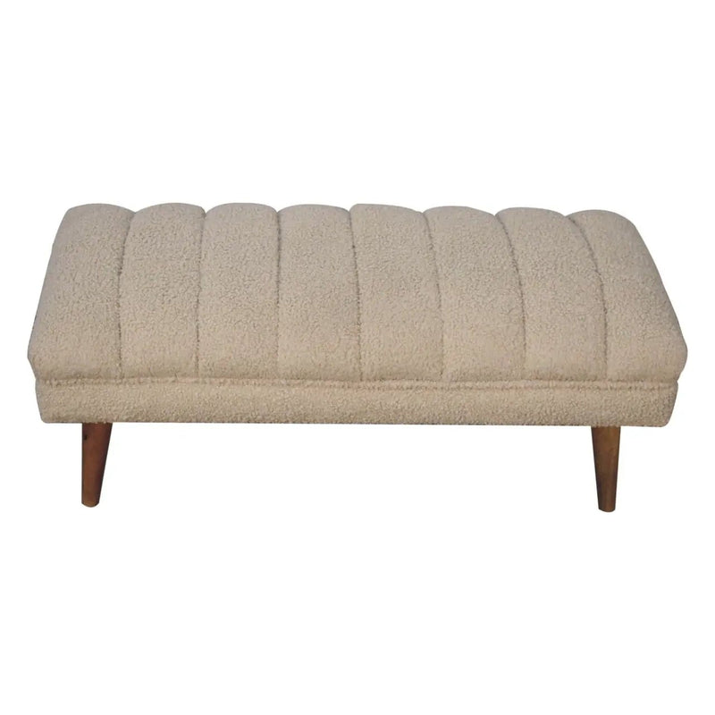 Puffer Bench - Beige by Unique Piece Furniture