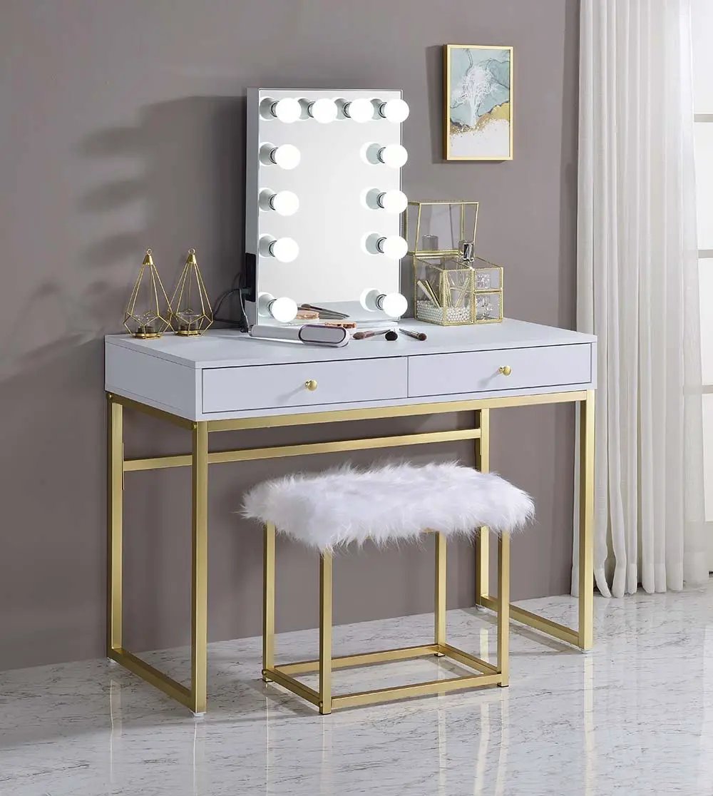Asa - Accent Mirror - White by Unique Piece Furniture