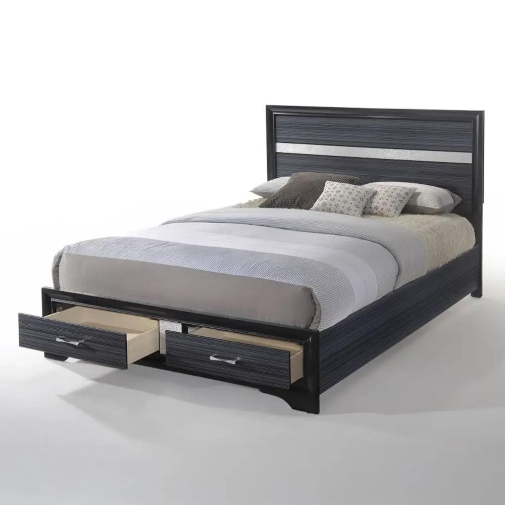 Naima - Bed w/Storage by Unique Piece Furniture