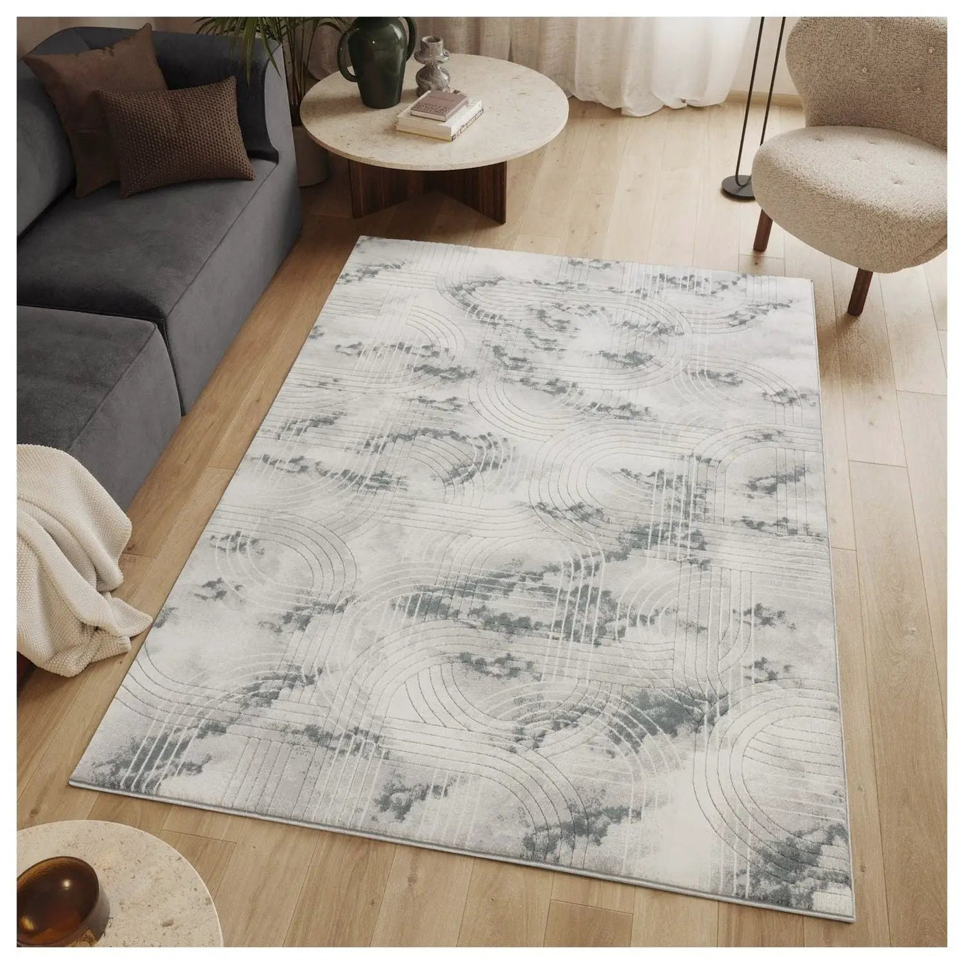 Geometrix - Area Rug With Geometric 3D Effect by HouseOfZazla