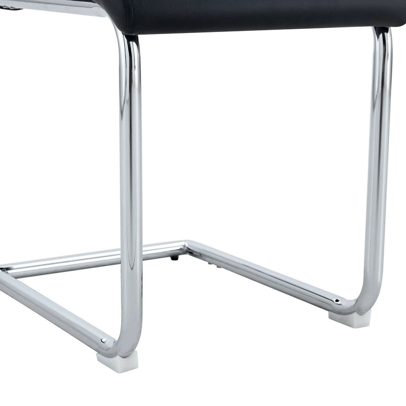 Modern Dining Chairs with High Backrest and Sturdy Legs by HouseOfZazla
