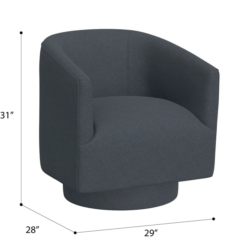 Accent Chair With Swivel Function by HouseOfZazla