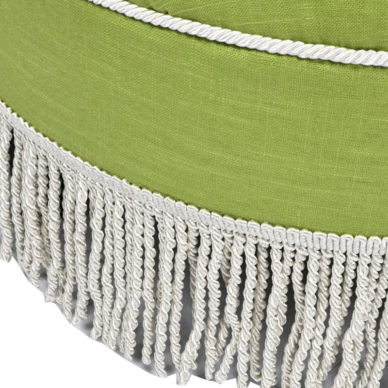 Yolanda - Round Upholstered Accent Ottoman by Unique Piece Furniture