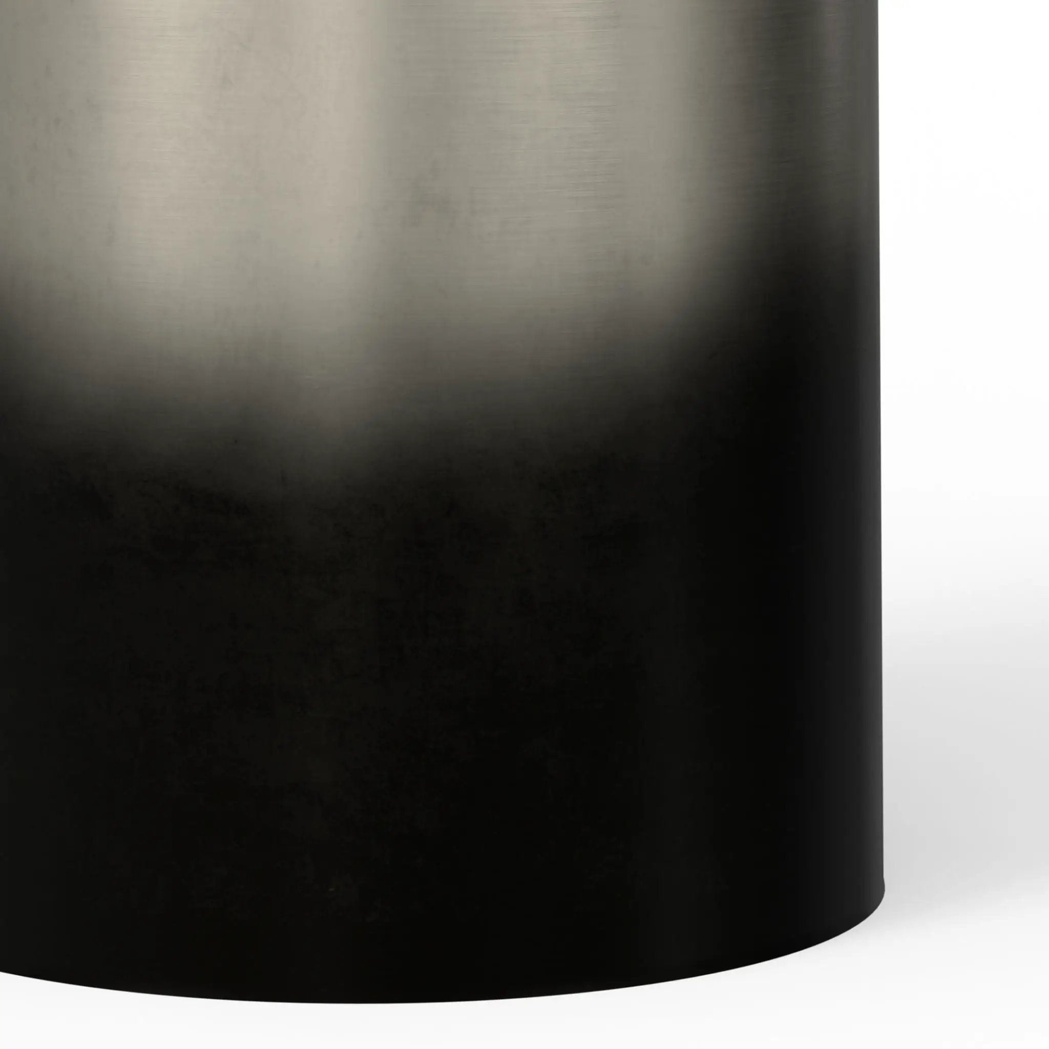 Curtis - Ombre Metal Cylinder Accent Table by Unique Piece Furniture