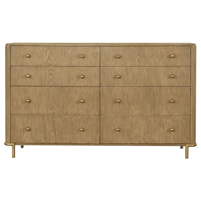 Stevie Sand Wash Natural Cane 4-Piece Eastern King Bedroom Set by HouseOfZazla