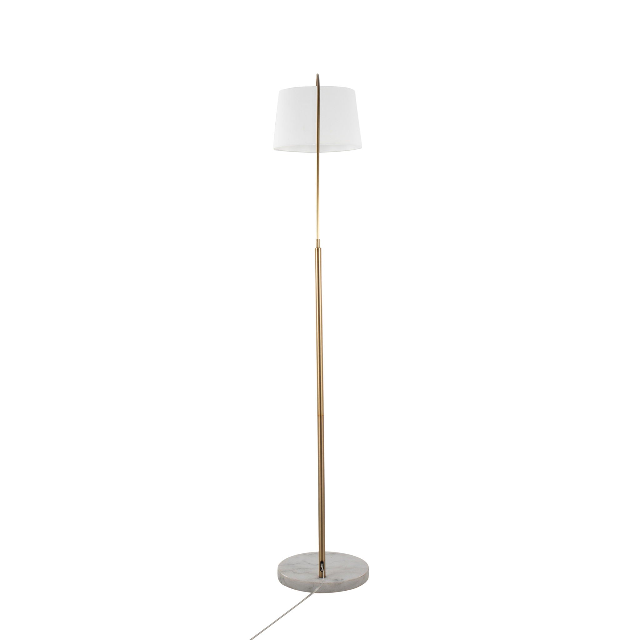 March - Contemporary Floor Lamp & Elegant Finish by HouseOfZazla