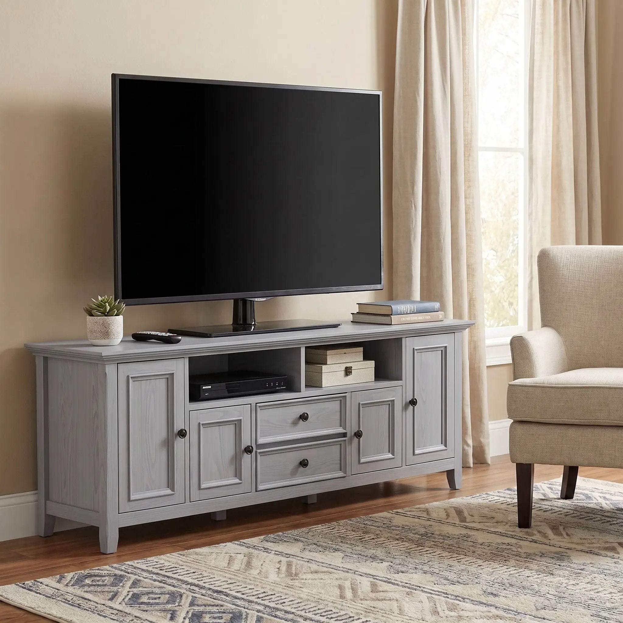 Amherst - Wide TV Media Stand by Unique Piece Furniture
