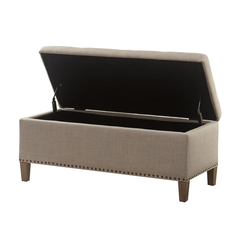 Modern Tufted Top Soft Close Storage Bench by Unique Piece Furniture