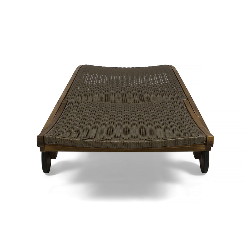 Banzai Chaise Lounge with Pull-Out Tray [Set of 2 Pcs] by HouseOfZazla