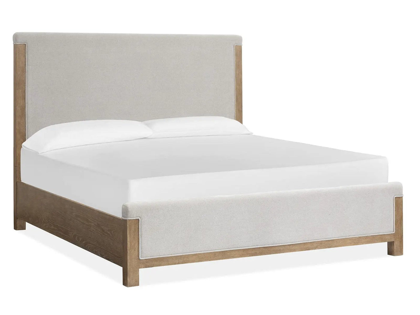Plum Creek - Upholstered Panel Bed by Unique Piece Furniture