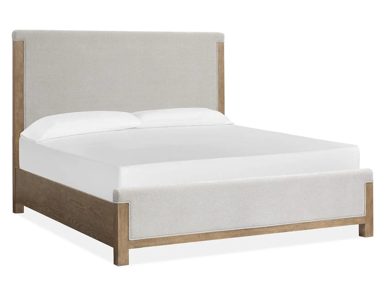 Plum Creek - Upholstered Panel Bed by Unique Piece Furniture