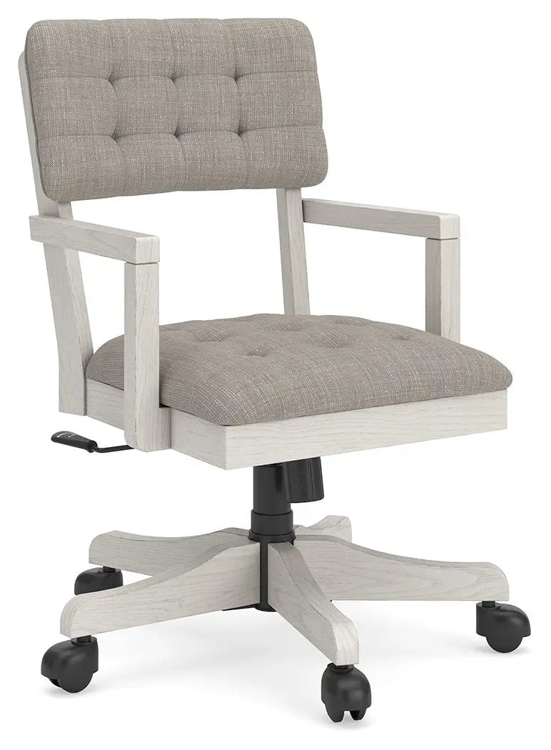Robbinsdale - Home Office Desk Chair - Antique White by Unique Piece Furniture