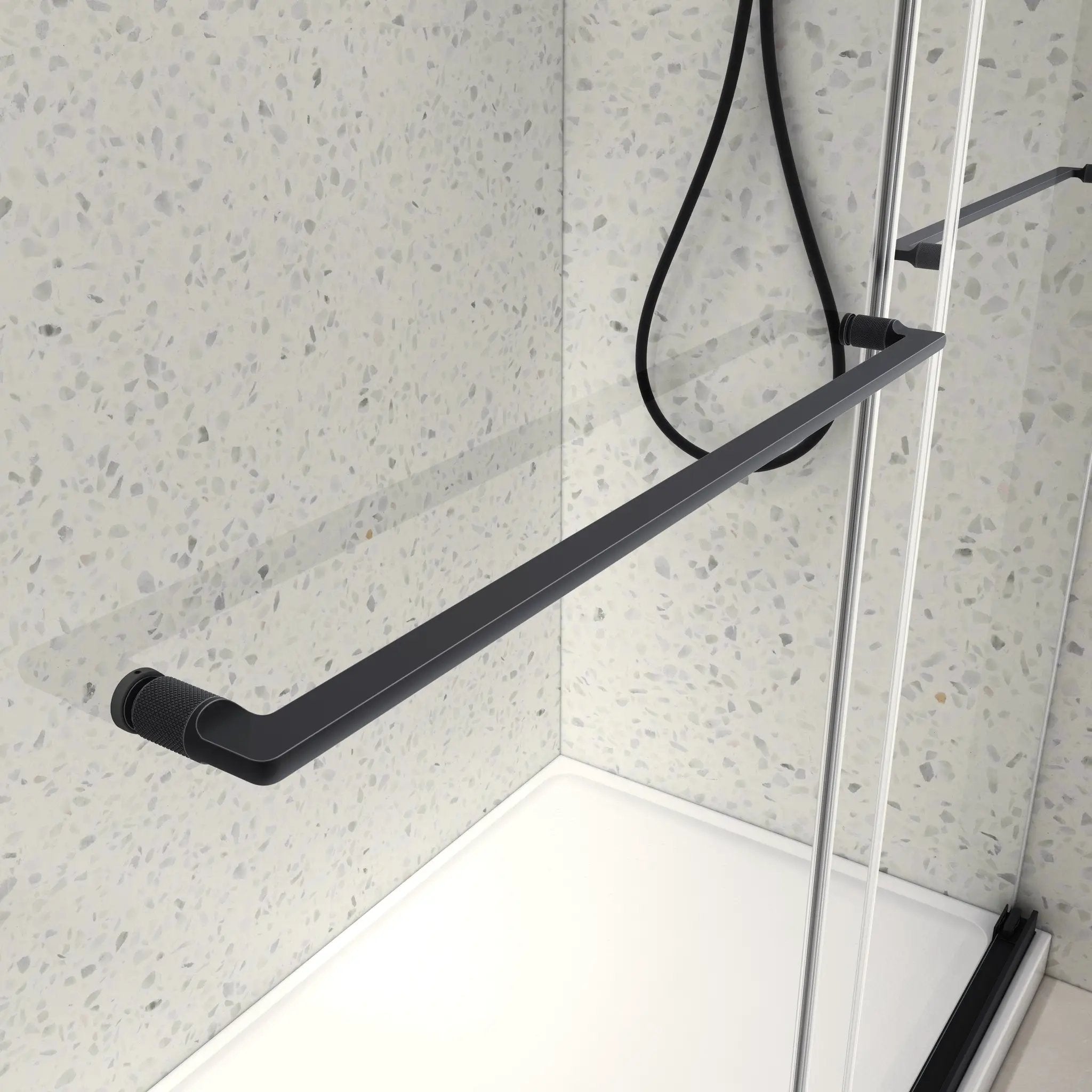 5476 Inch Frameless Double Sliding Matte Shower Door by HouseOfZazla