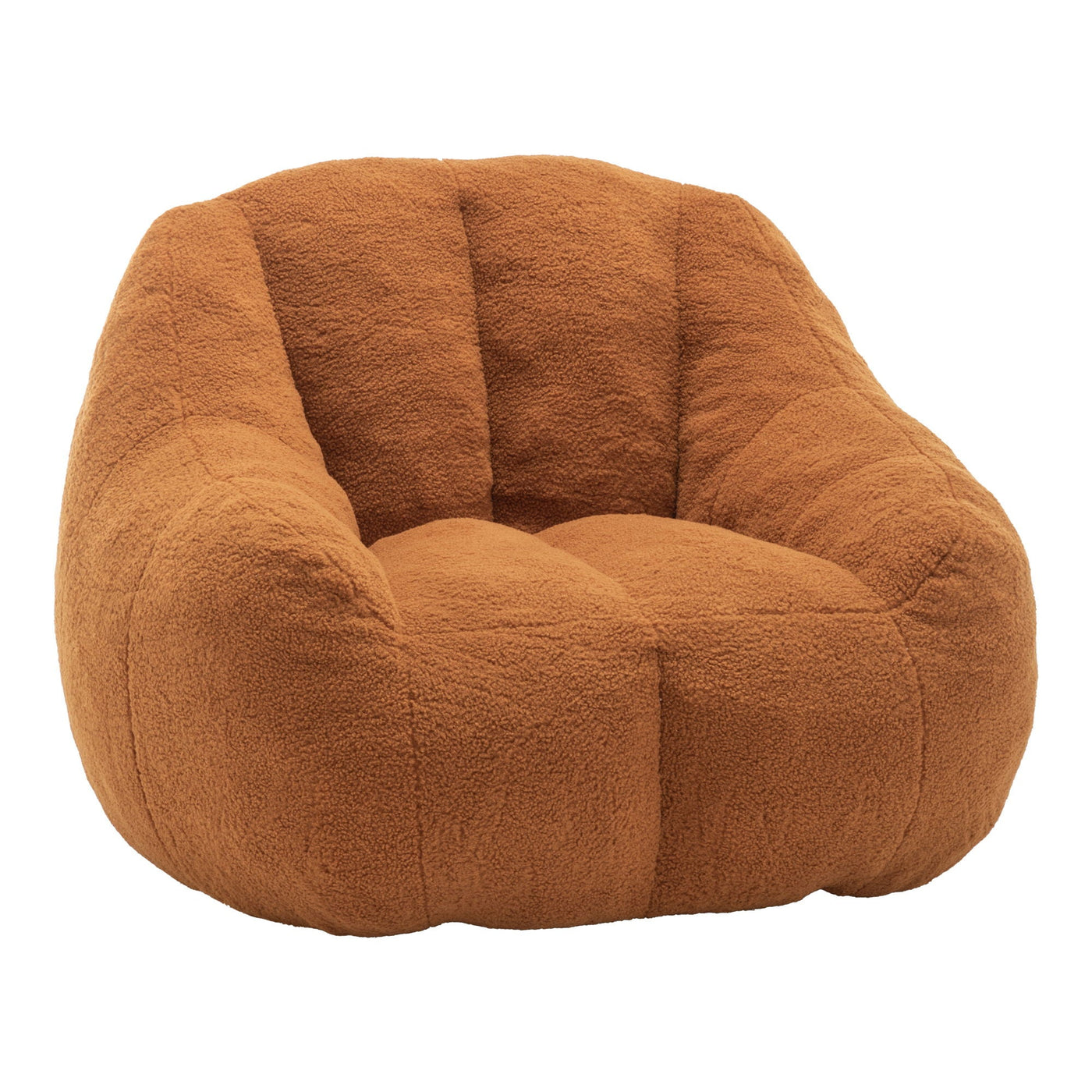 Comfy Bean Bag Chair With Memory Foam Filler, Tufted Soft by Unique Piece Furniture