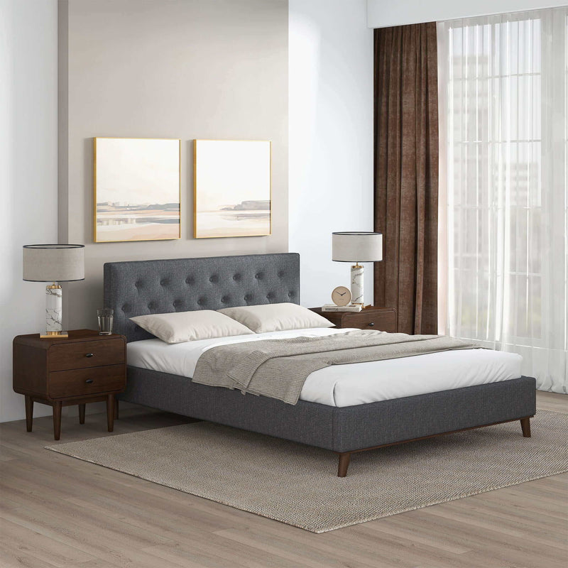 Graceville - Elegant Design Platform Bed by HouseOfZazla