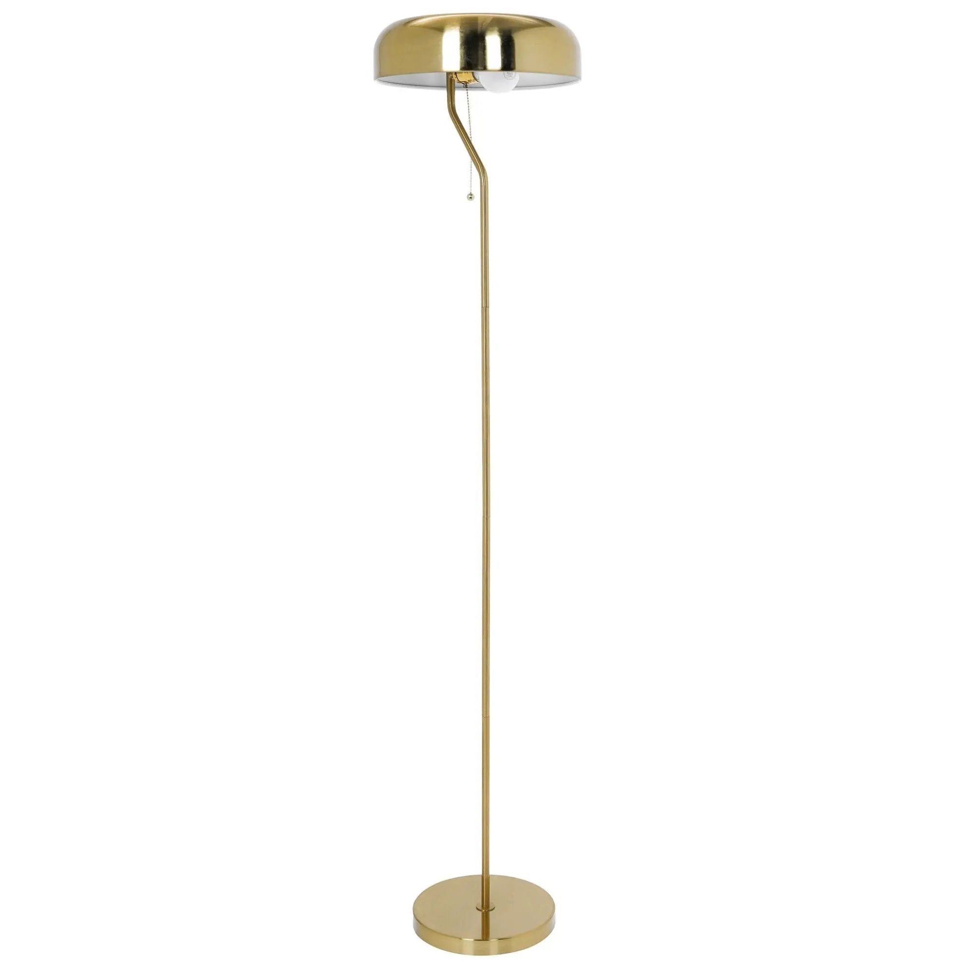 Spectra - Tall Corner Floor Lamp For Living Room - Gold by HouseOfZazla