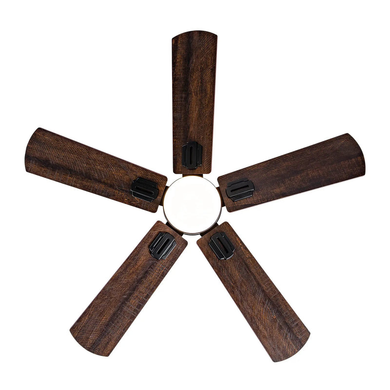 42 Inch Low Profile Ceiling Fan with Light and Remote Control by HouseOfZazla