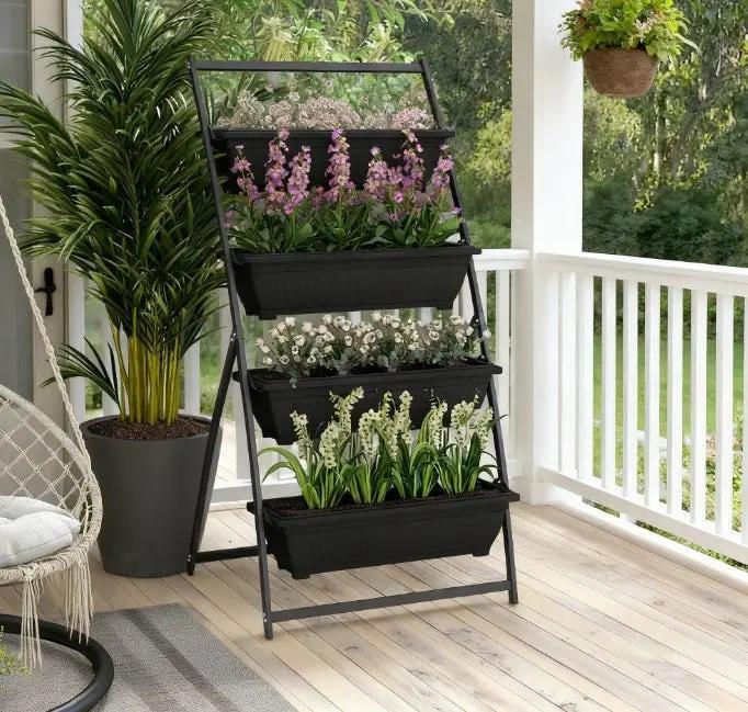 4-Tier Vertical Raised Garden Planter by HouseOfZazla