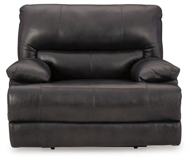 Mountainous - Power Recliner With Adj Headrest - Eclipse by Unique Piece Furniture