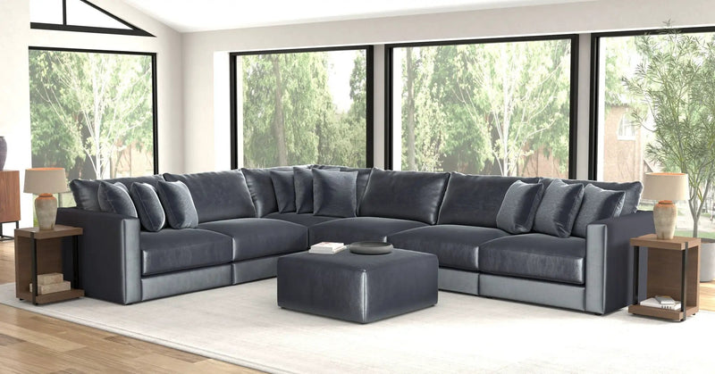 Remington - Modular Sofa And Cocktail Ottoman by Unique Piece Furniture