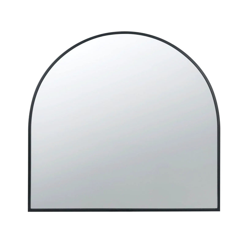 Arched Mirror With Metal Frame, Wall Mirror For Living Room Bedroom Entryway by HouseOfZazla