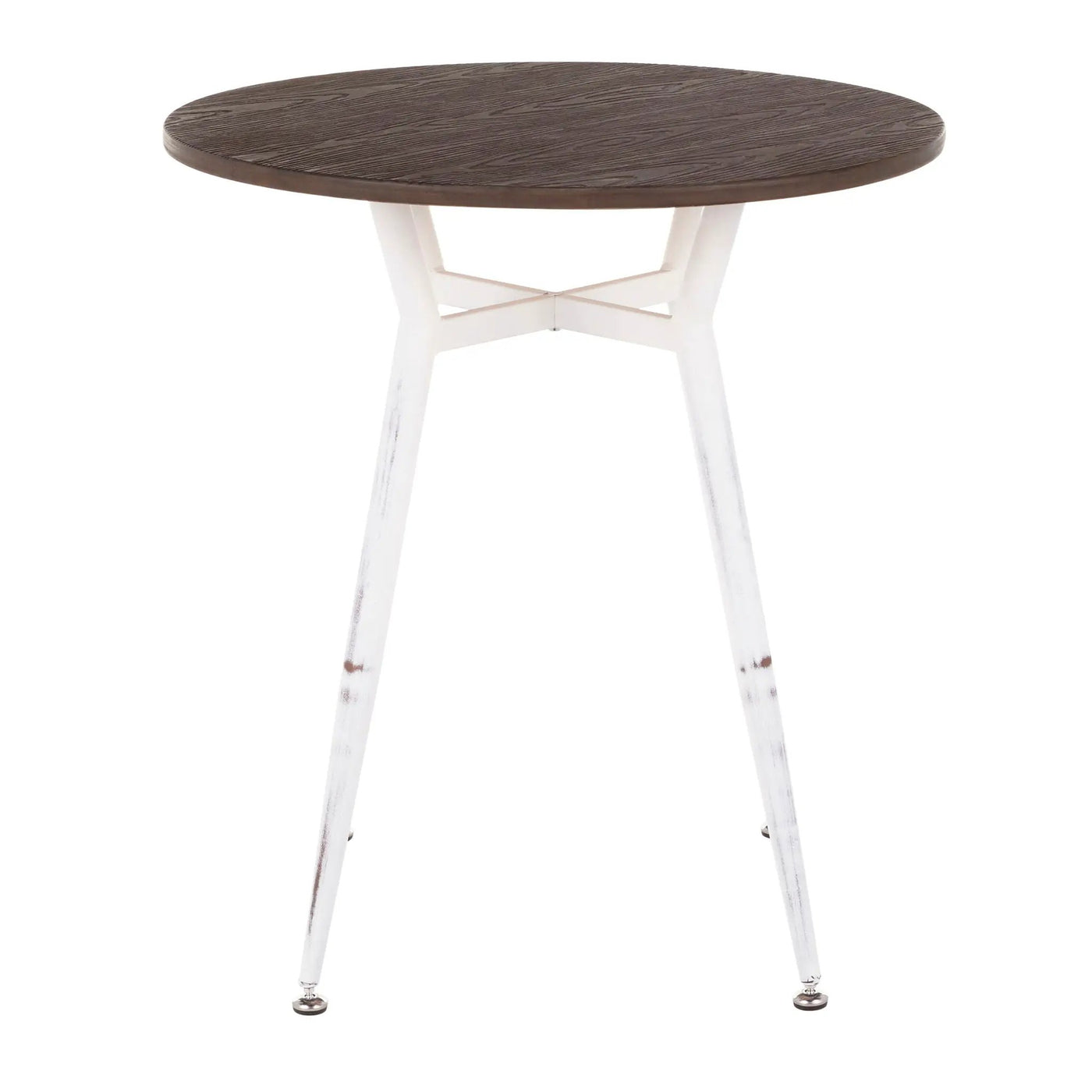Clara - Industrial Round Dinette Table by HouseOfZazla