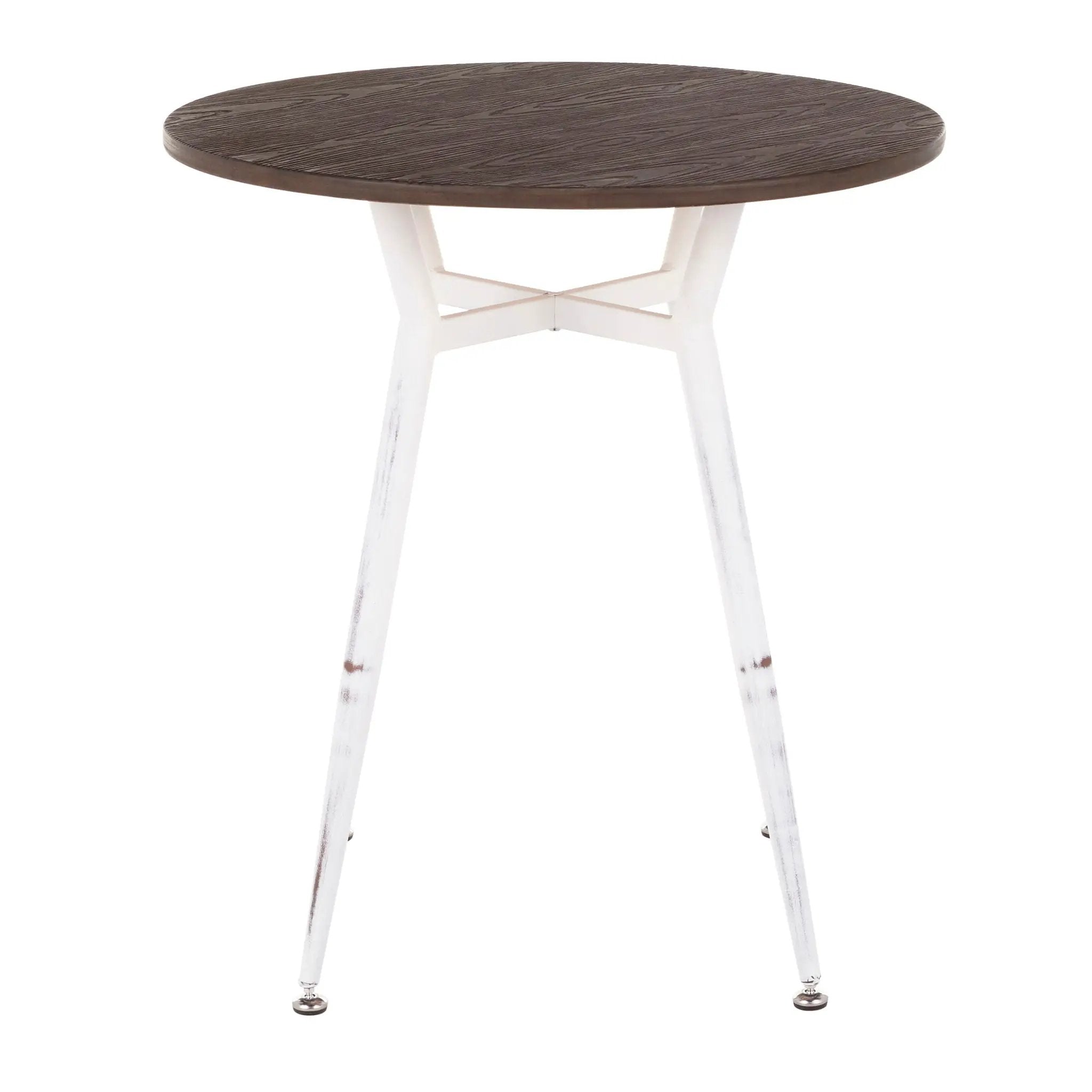 Clara - Industrial Round Dinette Table by Unique Piece Furniture