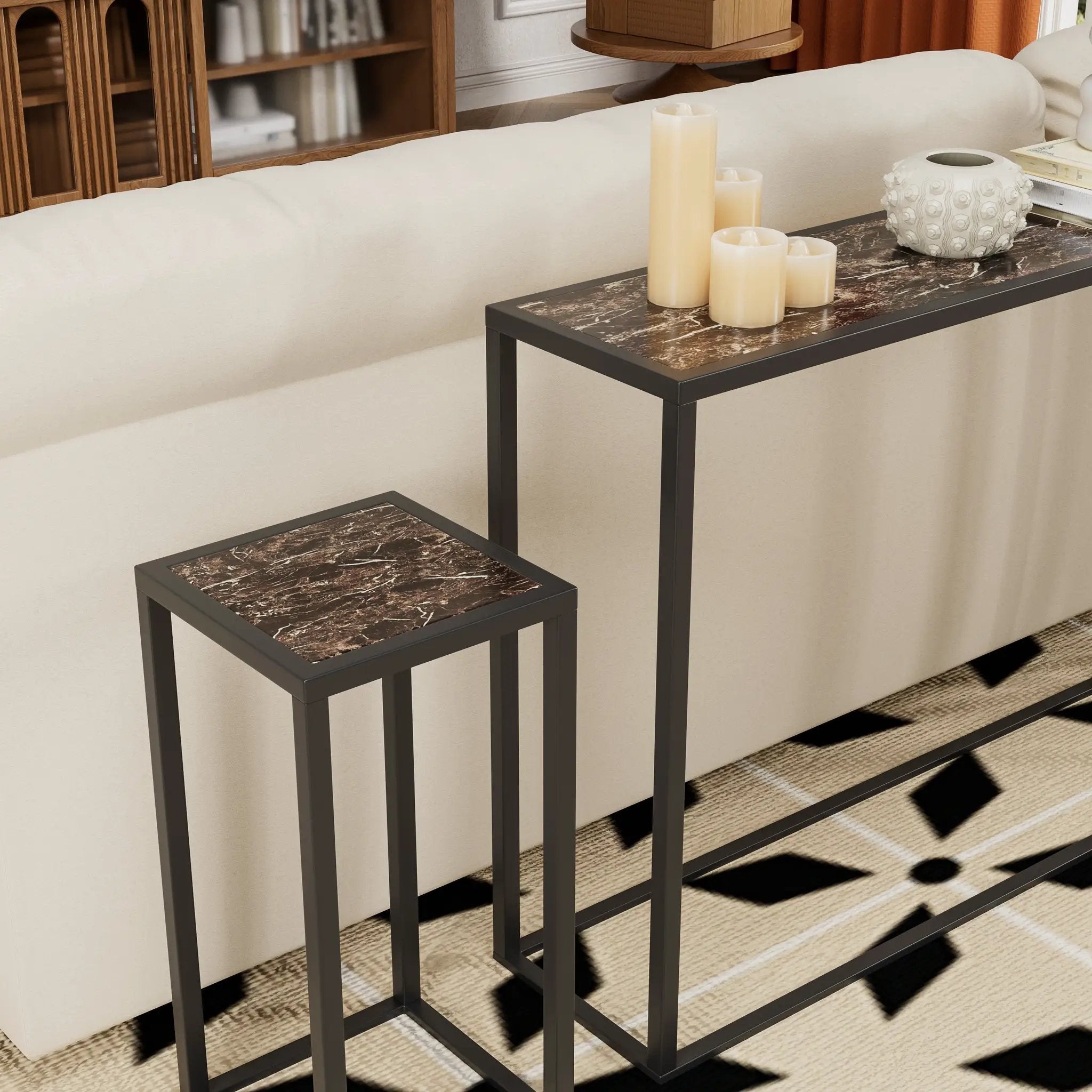 3-Piece Set of Narrow Table by HouseOfZazla