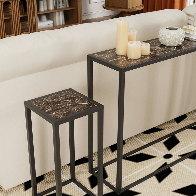 3-Piece Set of Narrow Table by HouseOfZazla