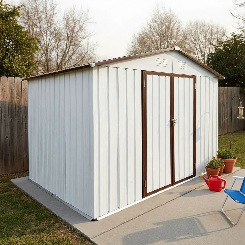 10' x 8' Garden Sheds Outdoor Storage Sheds by HouseOfZazla