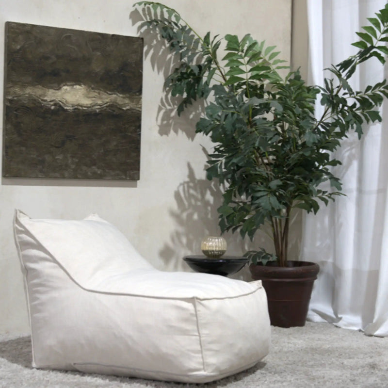 Ettie - Water Resistant Fabric Bean Bag Chair by Unique Piece Furniture