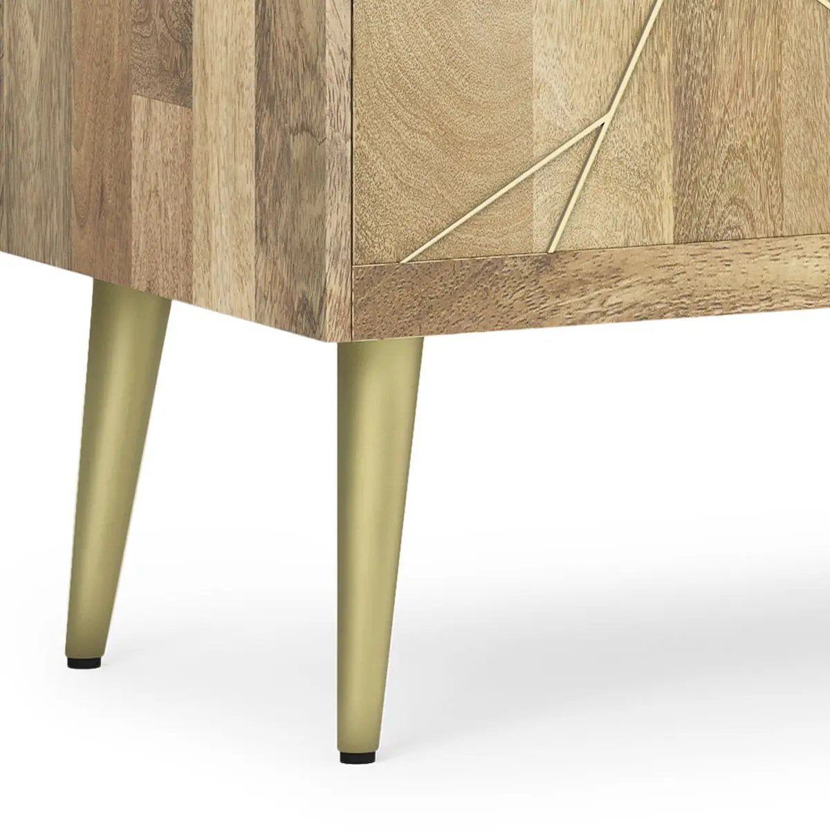 Jager - TV Media Stand - Natural by Unique Piece Furniture