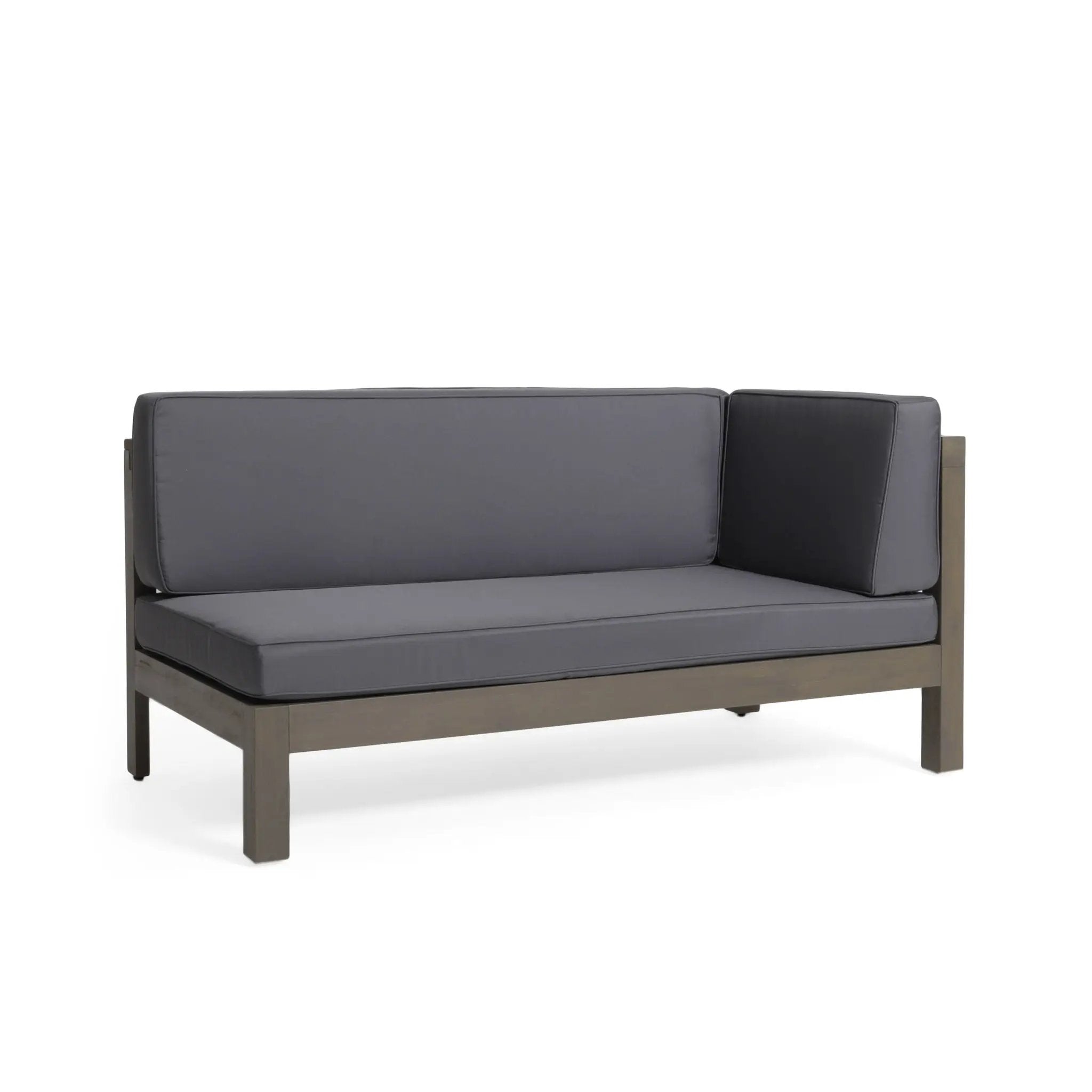 Brava - X Back Corner Bench by HouseOfZazla