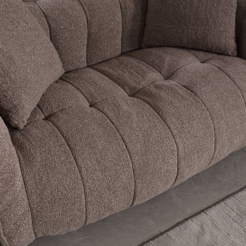 Cozy Beanbag Chair With High Resilience Foam Core For 2 by HouseOfZazla