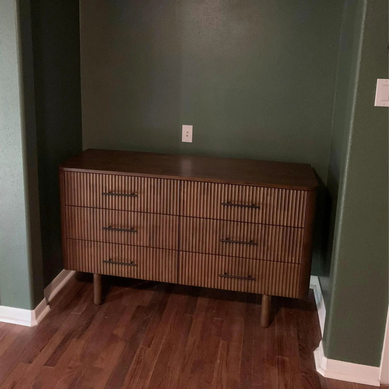 Logan - Dresser With 6 Drawers - Brown by HouseOfZazla
