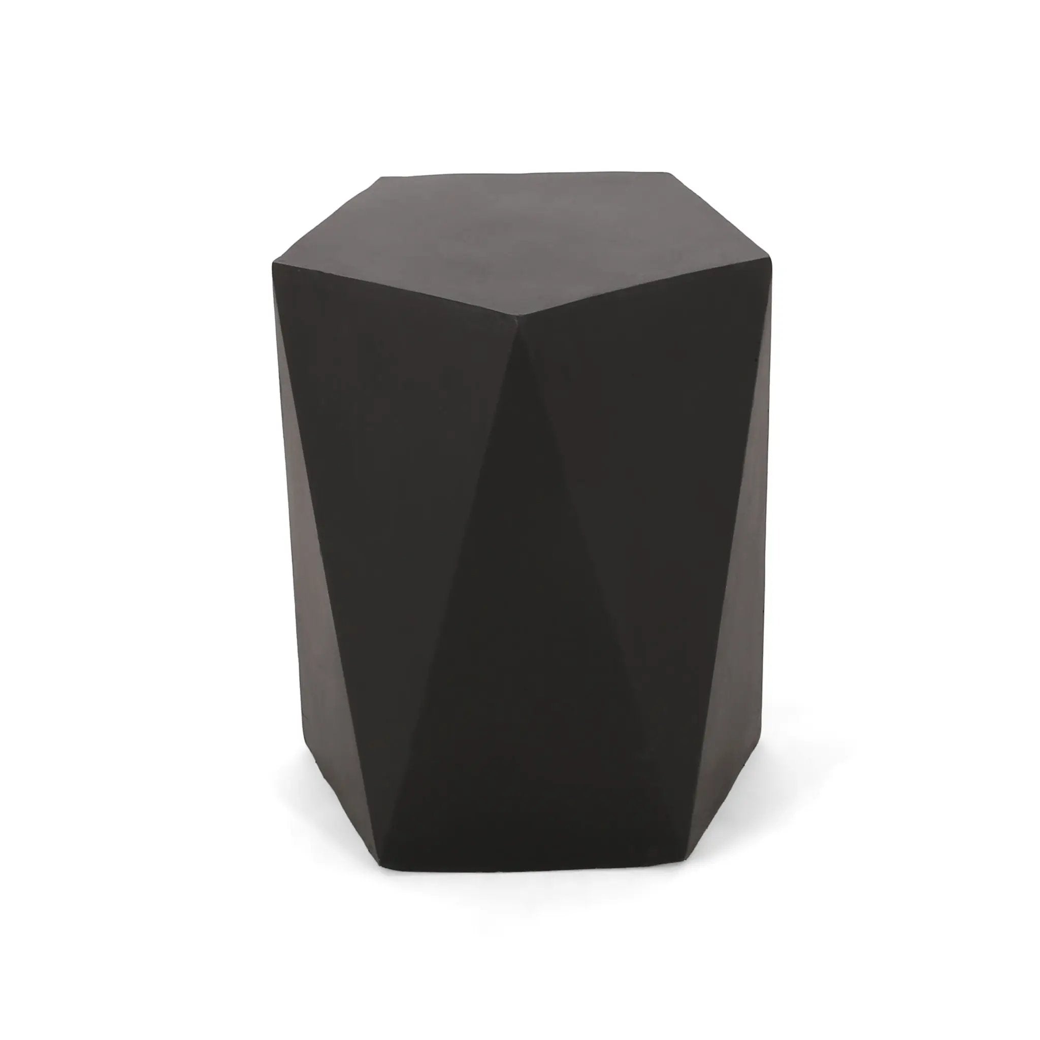 Side Table With Geometric Design by Unique Piece Furniture