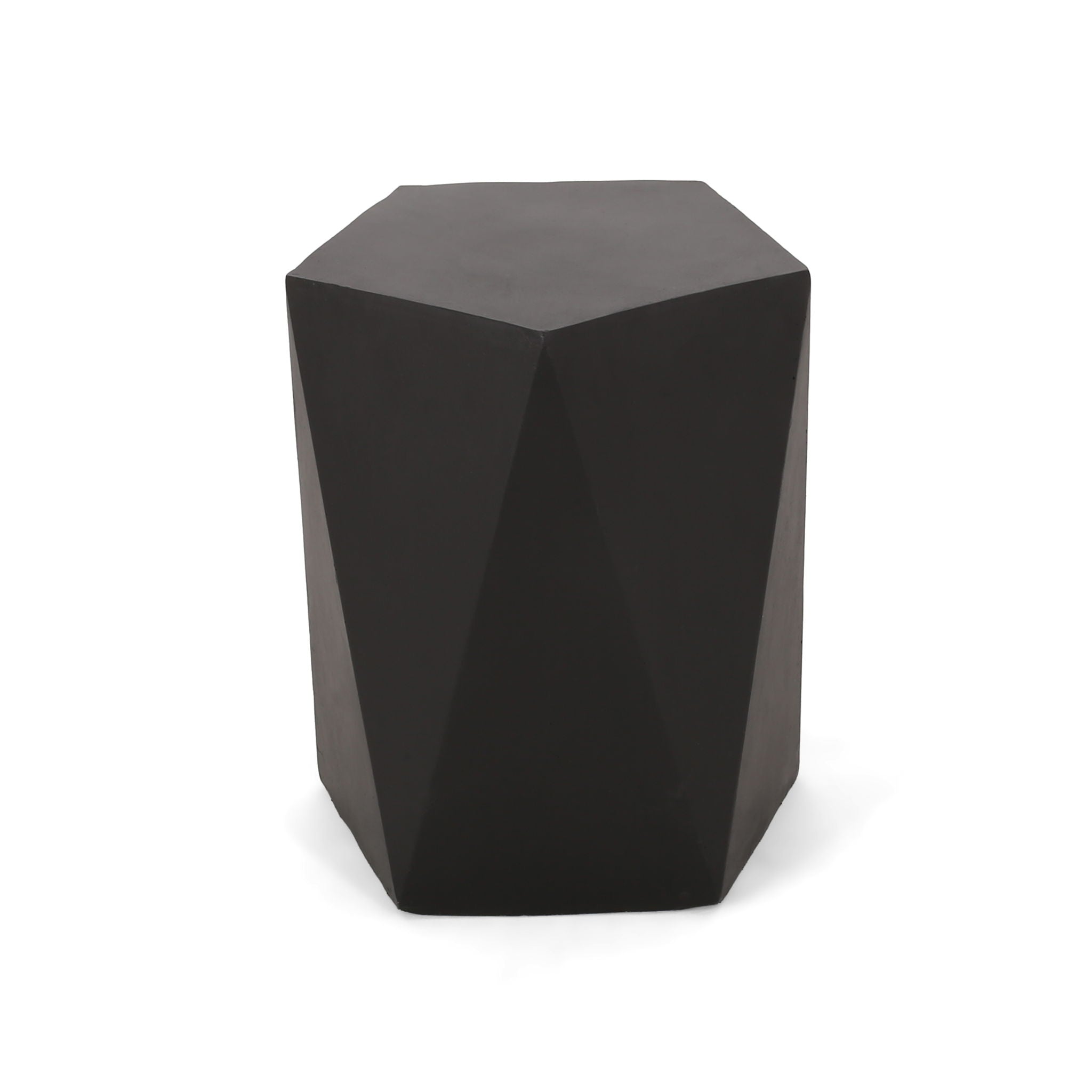 Side Table With Geometric Design by HouseOfZazla