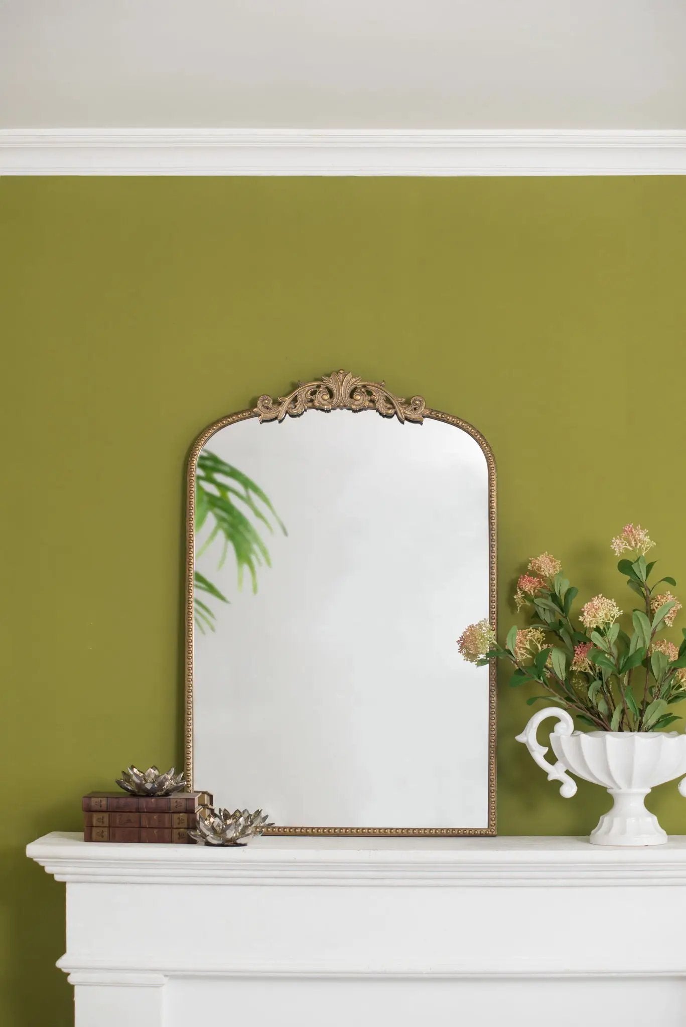 Arch Mirror, Baroque Inspired Wall Decor For Bathroom, Bedroom, Living Room by HouseOfZazla